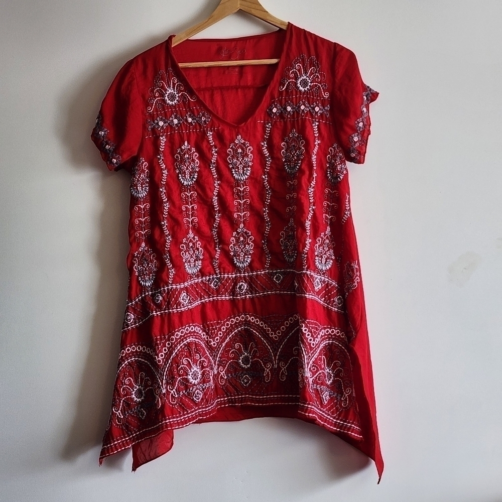 Kyla Seo Embroidered Top
